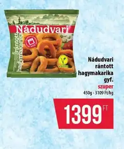 Coop Nádudvari rántott hagymakarika ajánlat