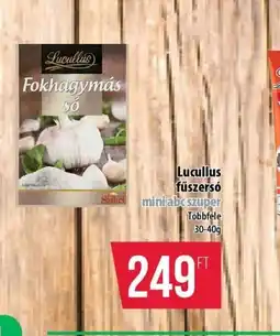 Coop Lucullus fűszers ajánlat
