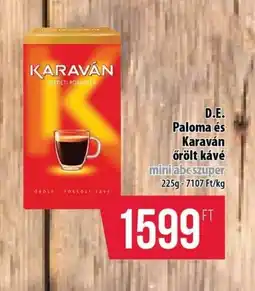 Coop KARAVÁN őrölt kávé ajánlat