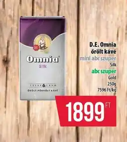 Coop D.E. Omnia őrölt kávé ajánlat