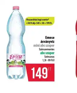 Coop Emese ásványvíz ajánlat