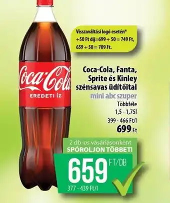 Coca-Cola szénsavas üdítőital