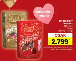 Spar Lindt Lindor desszert ajánlat