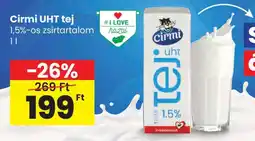 Spar Cirmi UHT tej ajánlat