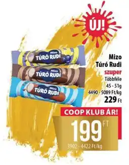 Coop MIZO Túró Rudi ajánlat