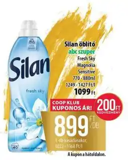 Coop SILAN Öblítő ajánlat
