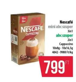 Coop Nescafé Cappuccino ajánlat