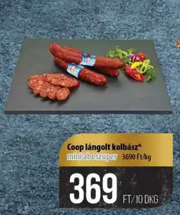 Coop Coop lángolt kolbász ajánlat