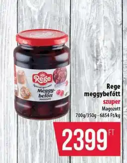 Coop Rege meggybefőtt ajánlat