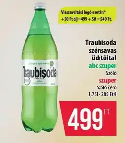 Coop Traubisoda szénsavas üdítőital ajánlat