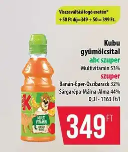 Coop Kubu Gyümölcsital ajánlat