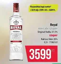 Coop ROYAL Vodka ajánlat