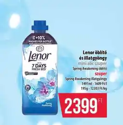 Coop Lenor Öblítő és Illatgyöngy ajánlat