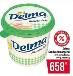 Coop DELMA SANDWICH MARGARIN ajánlat