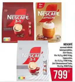 Coop Nescafé ajánlat