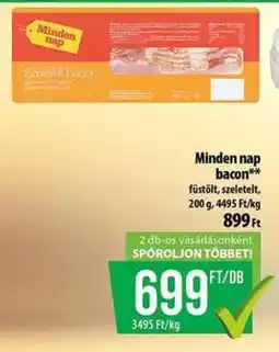 Coop Minden Nap bacon ajánlat