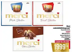 Coop Merci csokoládékülönlegesség ajánlat