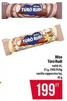 Coop MIZO Túró Rudi ajánlat