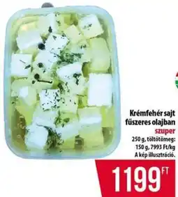 Coop Krémfehér sajt fűszeres olajban ajánlat
