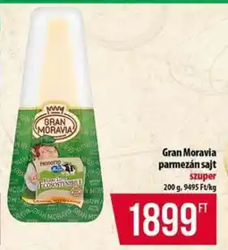 Coop Gran Moravia Parmezán sajt ajánlat
