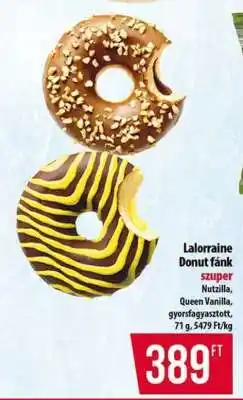 Coop Lalorraine Donut fánk ajánlat