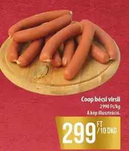 Coop Coop Bécsi virsli ajánlat