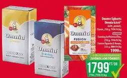 Coop Douwe Egberts Omnia kávé ajánlat