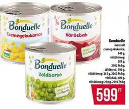 Coop Bonduelle konzervy ajánlat