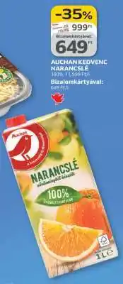 Auchan AUCHAN KEDVENC NARANCSLÉ ajánlat