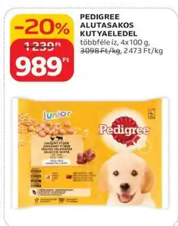 Auchan PEDIGREE ALUTASAKOS KUTYAELEDEL ajánlat