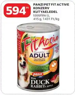 Auchan PANZI PET FIT ACTIVE KONZERV KUTYAELEDEL ajánlat