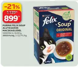 Auchan Purina Felix Soup Alutasakos Macskaeledel ajánlat