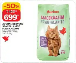 Auchan AUCHAN KEDVENC SZAGTALANÍTÓ MACSKAALOM ajánlat