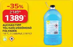 Auchan Auchan Tipp Téli Szélvédőmosó Folyadék ajánlat