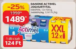 Auchan Danone Actimel joghurtital ajánlat