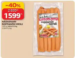 Auchan Nádudvari roppanós virsli ajánlat