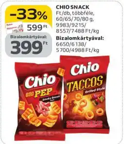 Auchan Chio snack ajánlat