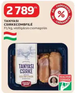 Auchan Tanyasi Csirkecombfilé ajánlat
