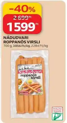 Auchan Nádudvari roppanós virsli ajánlat