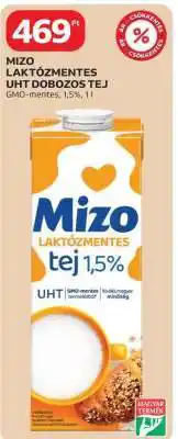 Auchan Mizo Laktózmentes UHT Dobozos Tej ajánlat