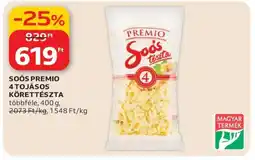 Auchan SOÓS PREMIO 4 TOJÁSOS KÖRETTÉSZTA ajánlat