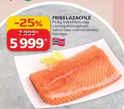 Auchan Friss lazacfilé ajánlat