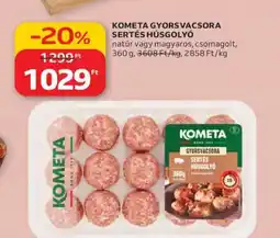 Auchan KOMETA GYORSVACSORA SERTÉSHÚSGOLYÓ ajánlat