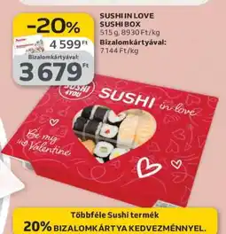 Auchan SUSHI IN LOVE SUSHI BOX ajánlat