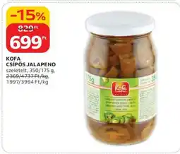 Auchan KOFA CSÍPŐS JALAPENO ajánlat