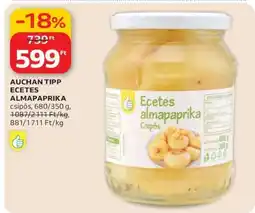 Auchan AUCHAN TIPP ECETES ALMAPAPRIKA ajánlat