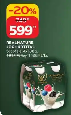 Auchan REALNATURE JOGHURTITAL ajánlat
