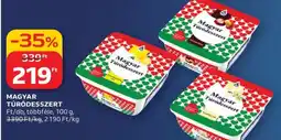 Auchan Magyar túródesszert ajánlat