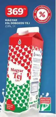 Auchan MAGYAR ESL DOBOZOS TEJ ajánlat