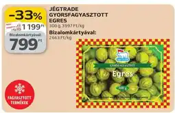 Auchan JÉGTRADE GYORSFAGYASZTOTT EGRES ajánlat